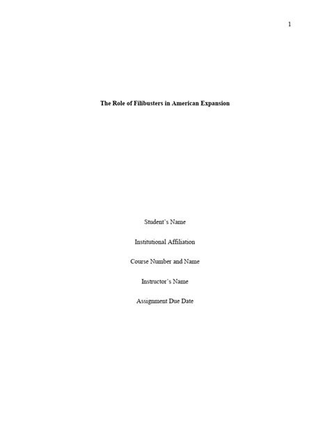 filibusters in american expansion.